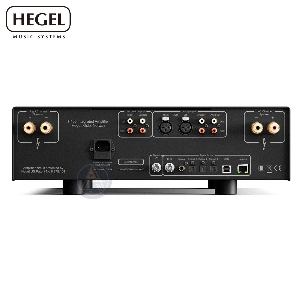 Hegel H400 兩聲道綜合擴大機