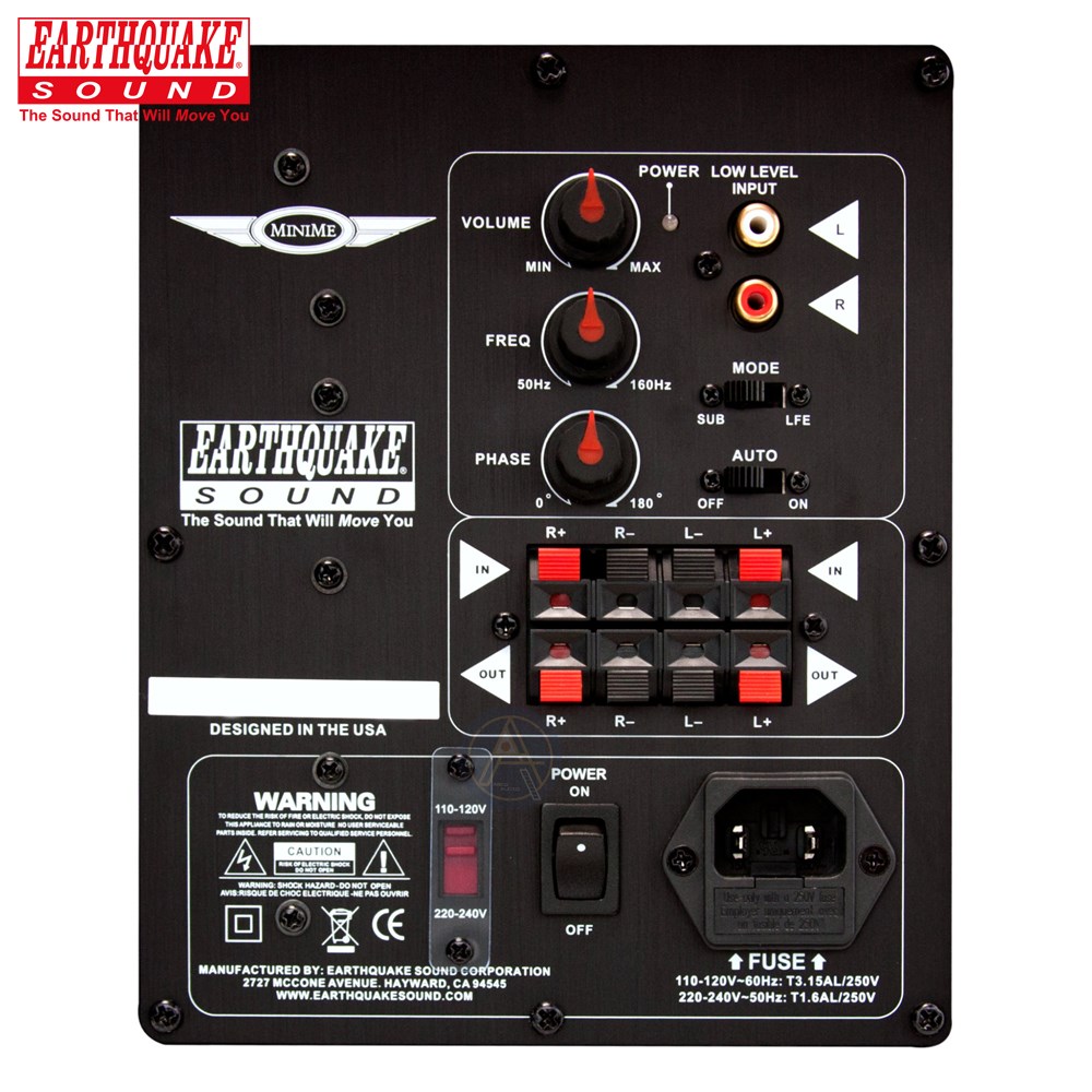 Earthquake MiniMe P8V2 / P8WV2 重低音喇叭